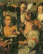 Bernardo Strozzi Die eitle Alte oil painting
